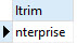 PostgreSQL LTRIM example